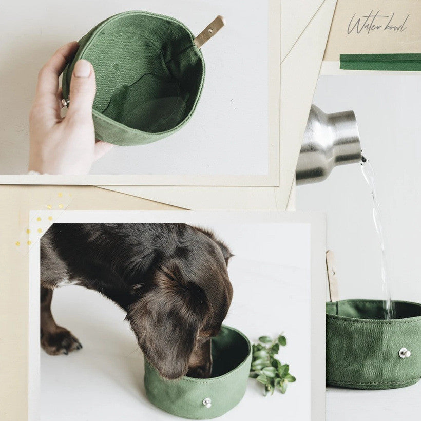 Enhance Your Dog's Dining Experience with Our Folding Dog Bowl