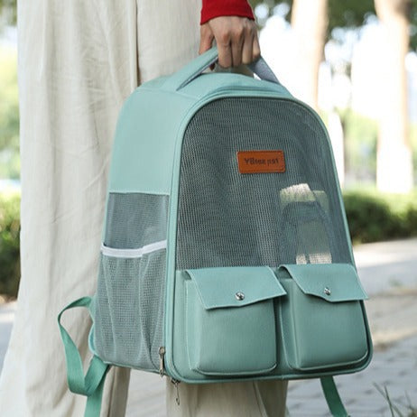 Breathable Backpack Pet Bag Foldable