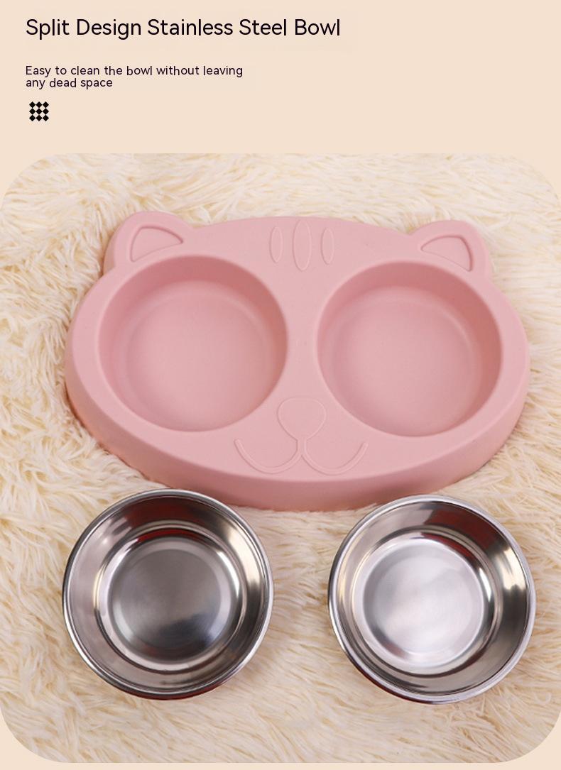 Cat Bowl Drinking Water Feeding