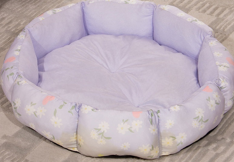 Octagonal Cage Pet Bed Fleece Lining