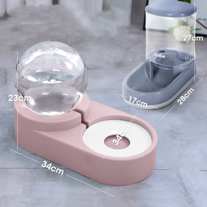 Automatic Water Drinking Bowl Feeding Container