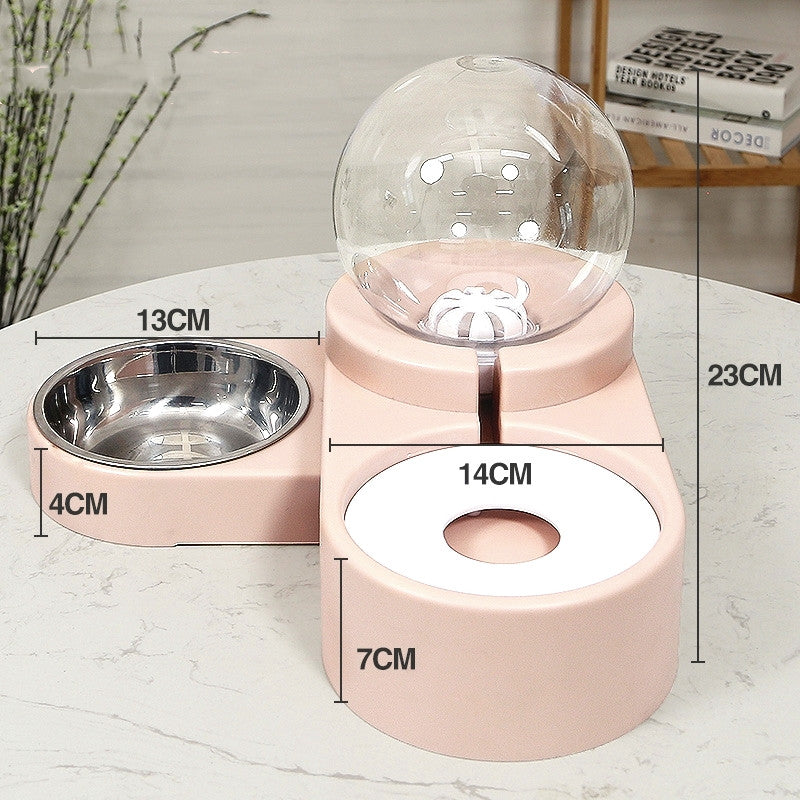 Automatic Water Drinking Bowl Feeding Container