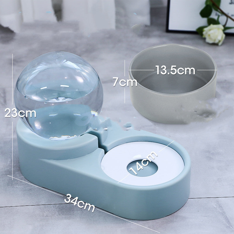 Automatic Water Drinking Bowl Feeding Container