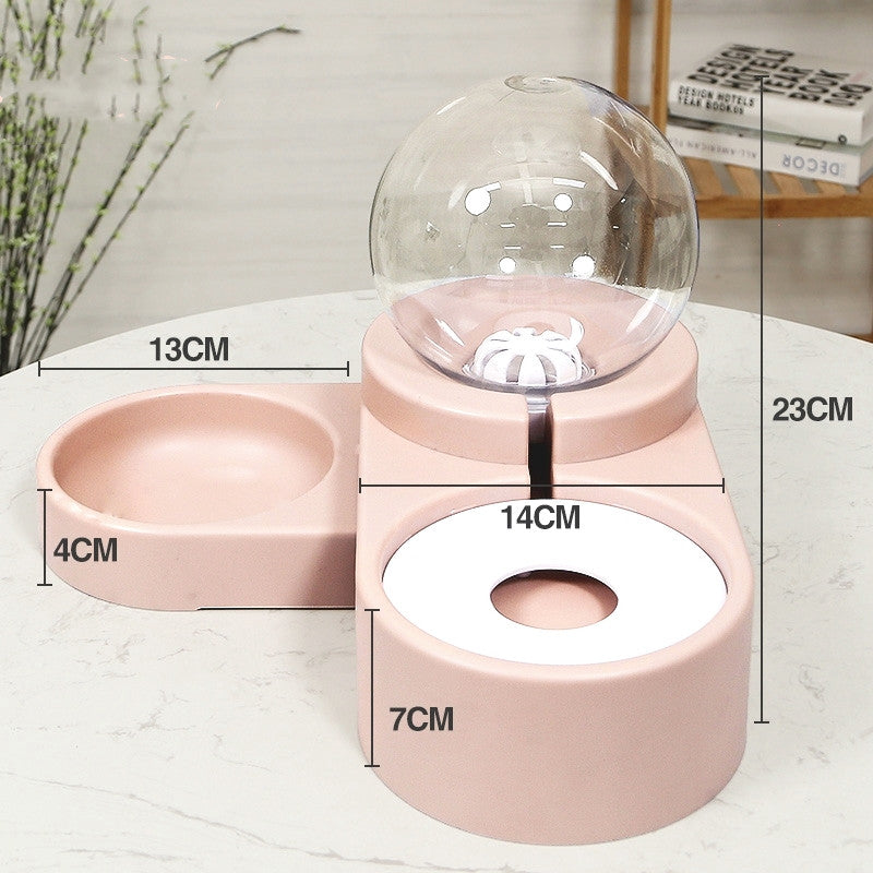 Automatic Water Drinking Bowl Feeding Container