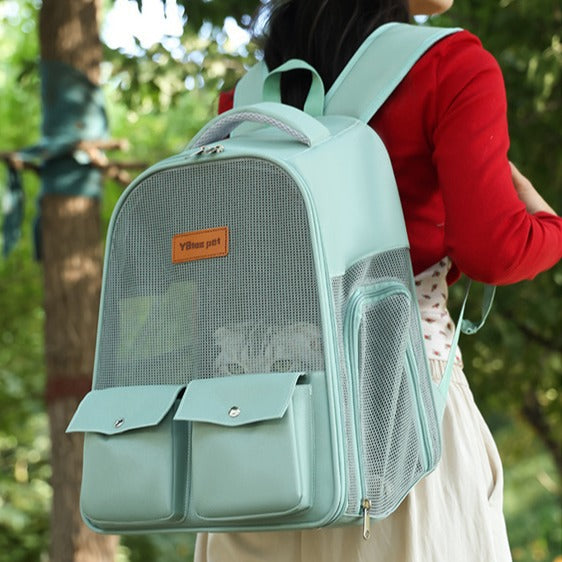 Breathable Backpack Pet Bag Foldable