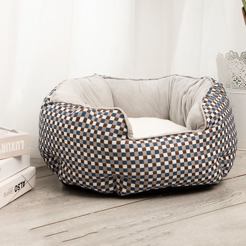 Pet Bed Warm Winter Bed Dog Cat Bed
