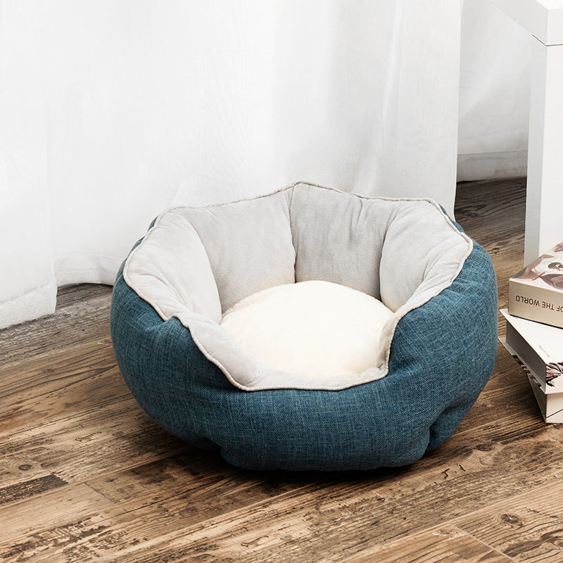 Pet Bed Warm Winter Bed Dog Cat Bed