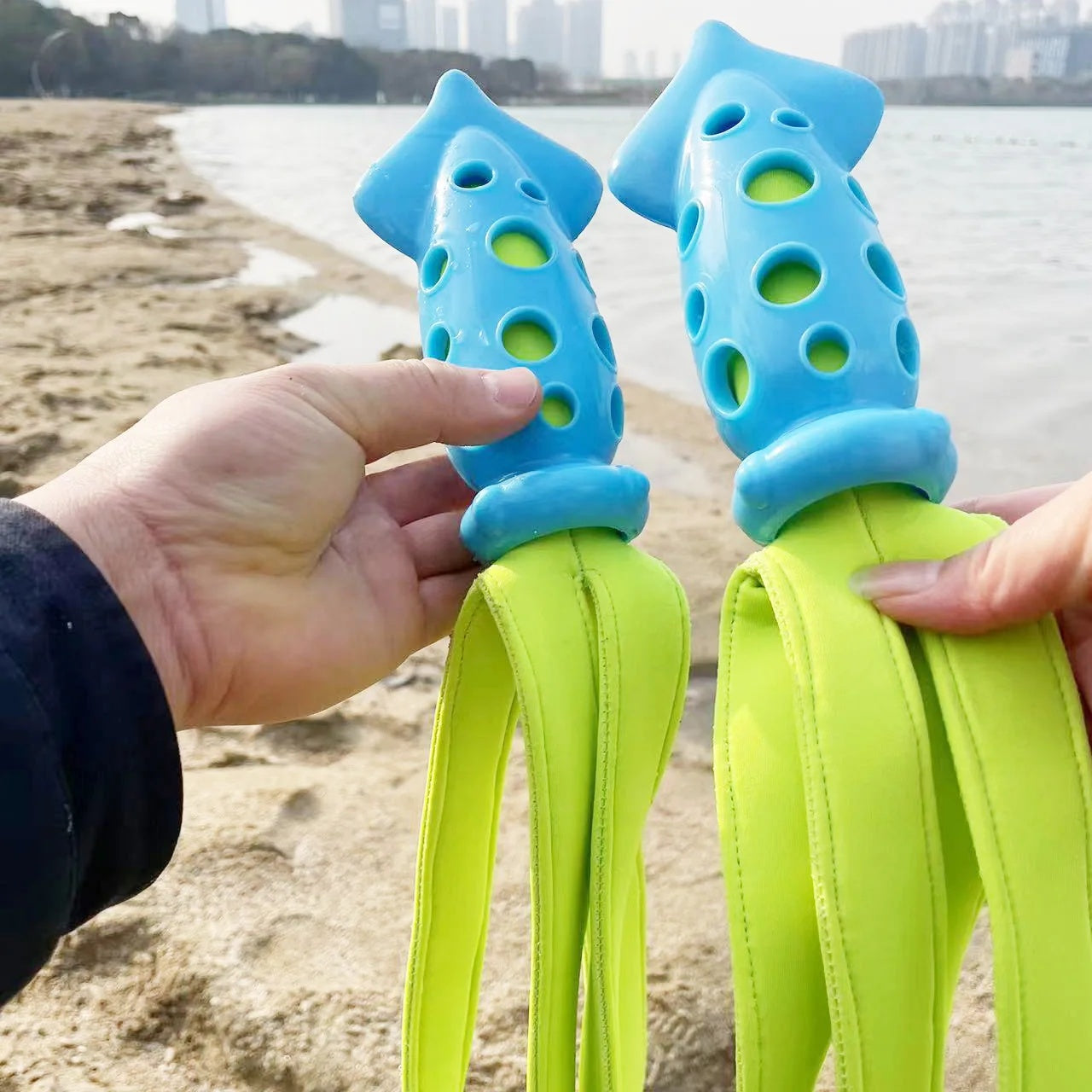Pet Chew Toy Teeth Cleaning Squeaky Cuttlefish