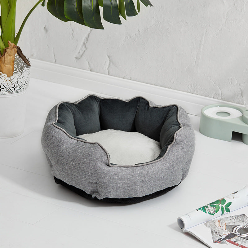 Pet Bed Warm Winter Bed Dog Cat Bed