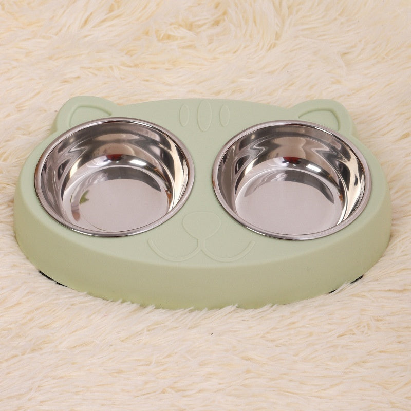 Cat Bowl Drinking Water Feeding