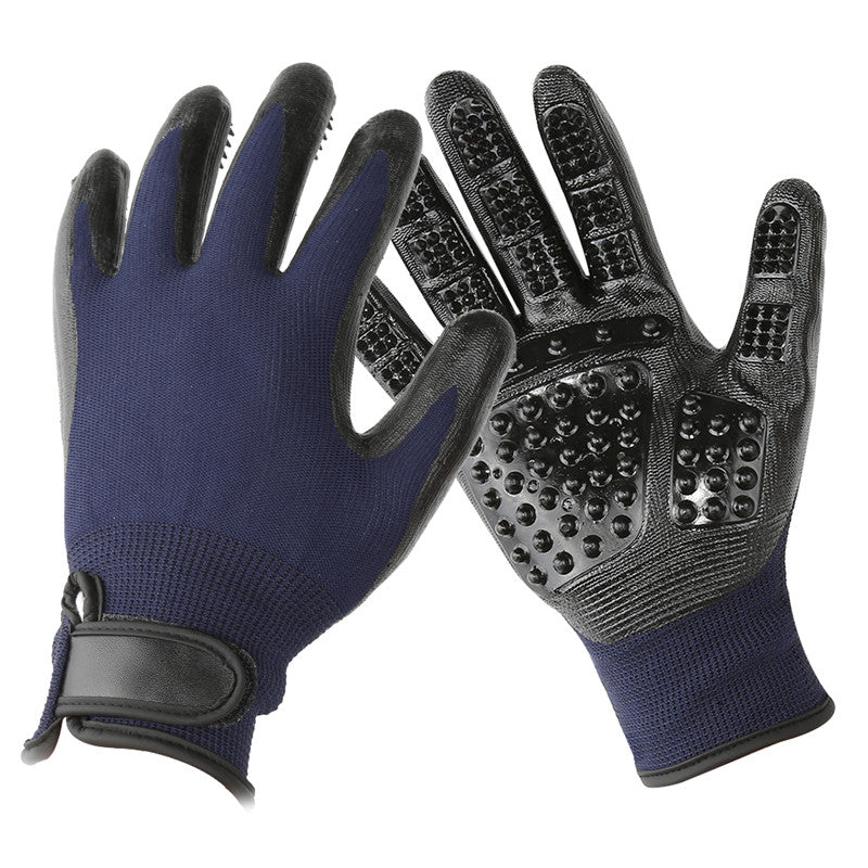 Pet Hair Grooming Gloves