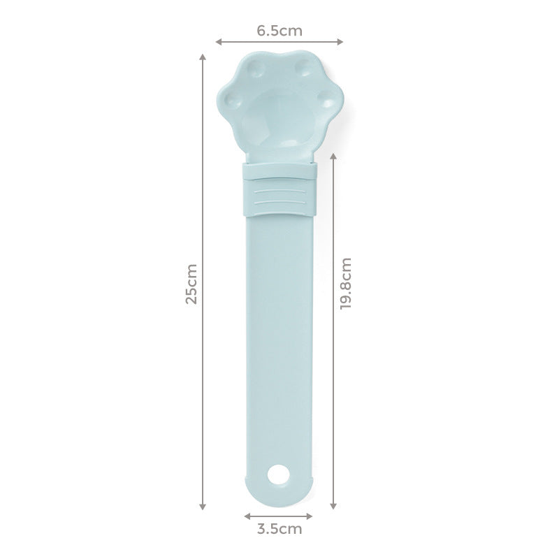 Plastic Cat Strip Squeezing Spoon Feeder