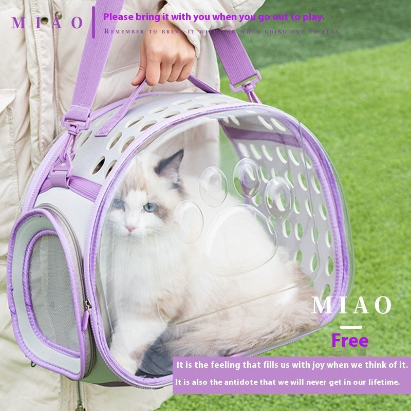 Transparent Bag Space Capsule Backpack