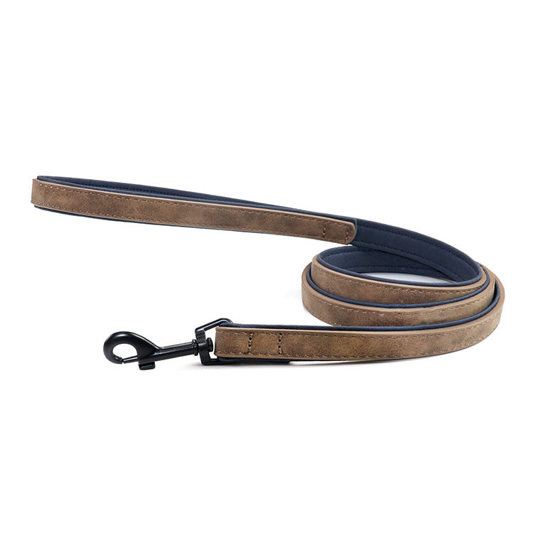 Dog Leash Pull-resistant Leather Products