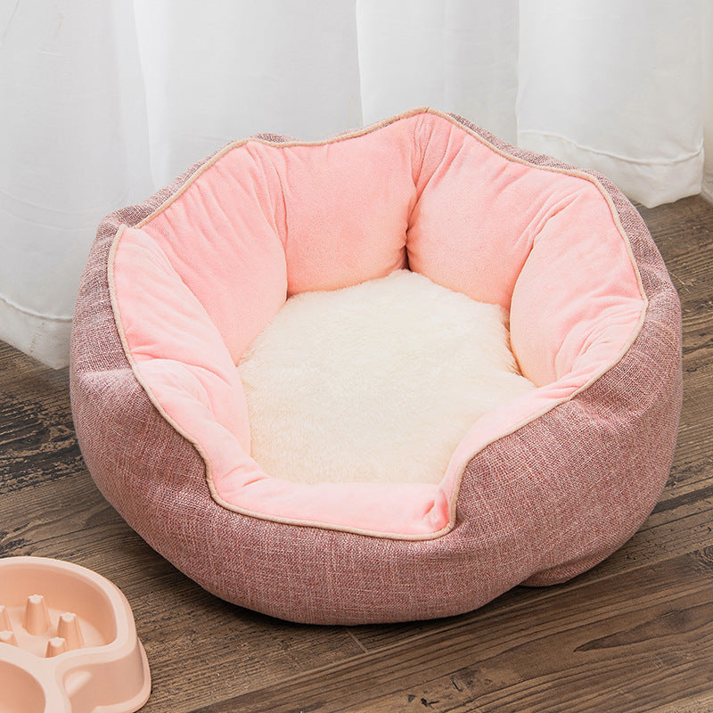 Pet Bed Warm Winter Bed Dog Cat Bed