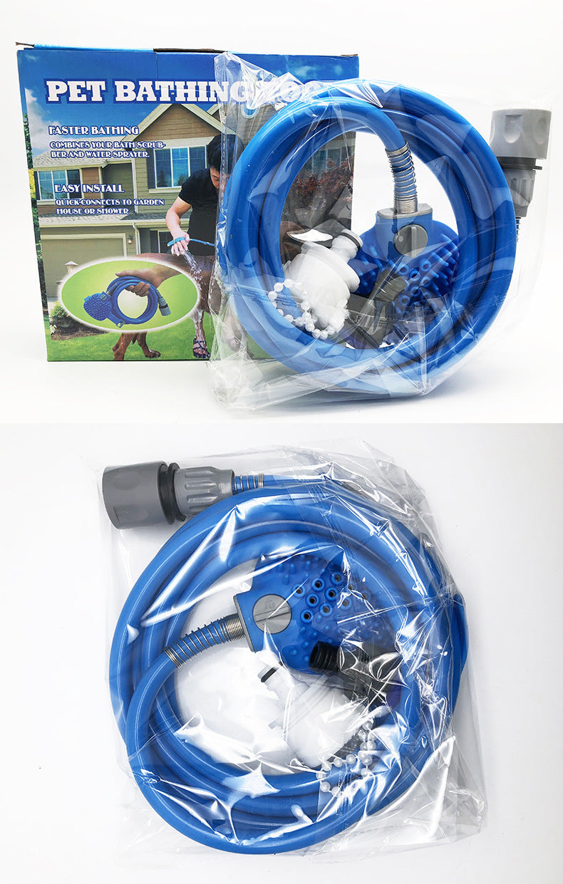 Silicone Nozzle Hand-held Shower Brush