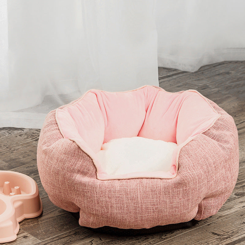 Pet Bed Warm Winter Bed Dog Cat Bed