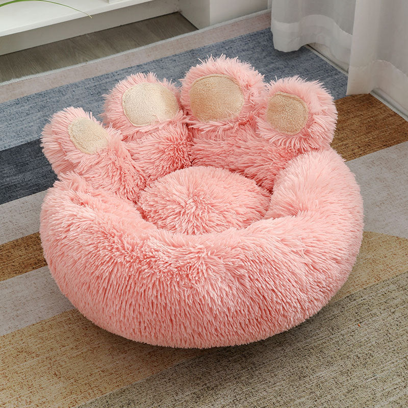 Pet Bed Winter Warm Hand-shaped Brush Pet