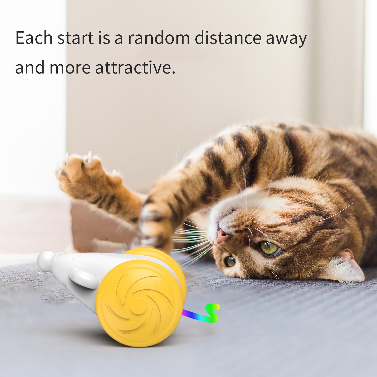 Interactive Toy For Cats Simulation Mouse Toy