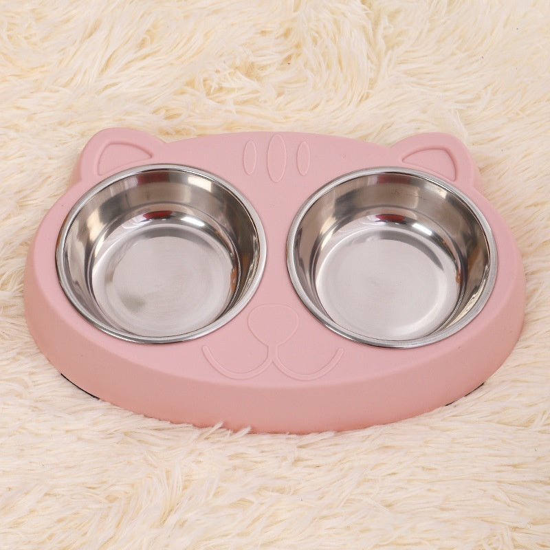 Cat Bowl Drinking Water Feeding