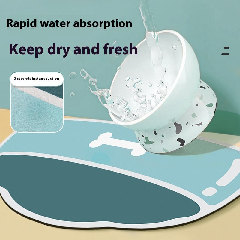 Pet Feeding Mat Silicone Non-slip Waterproof