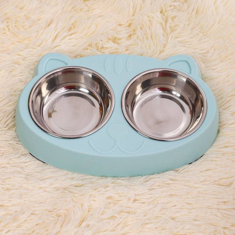 Cat Bowl Drinking Water Feeding