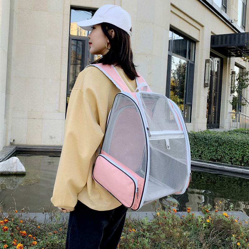 Pet Backpack Out Shoulder Cat Bag