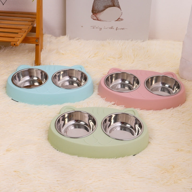 Cat Bowl Drinking Water Feeding
