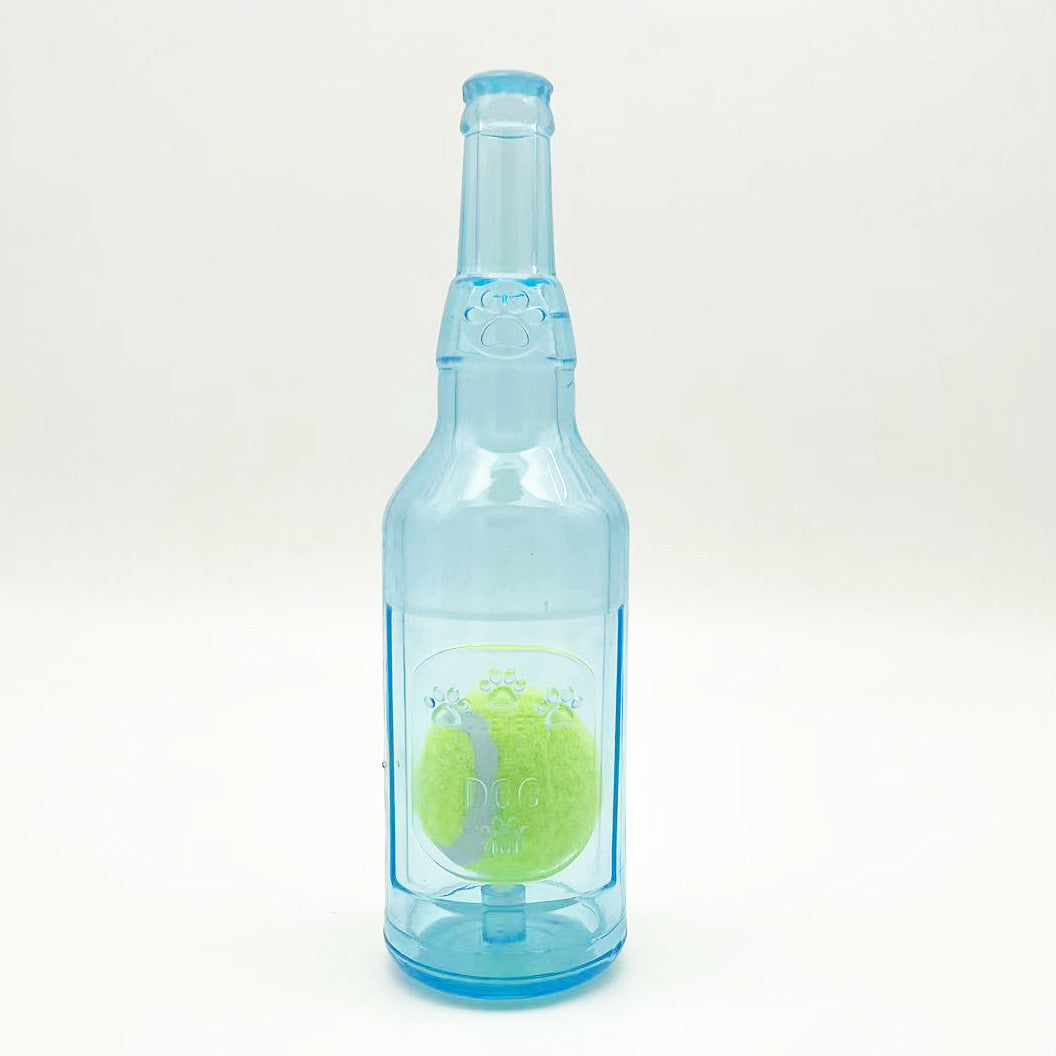 Water Bottle Dog Toy Squeaky Dog Toys
