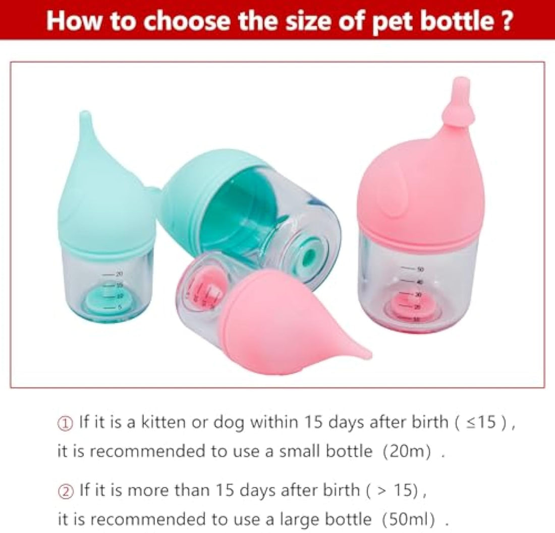 Bottles For Nursing Pet Feeding Bottle
