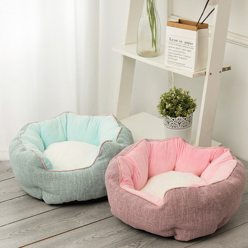 Pet Bed Warm Winter Bed Dog Cat Bed
