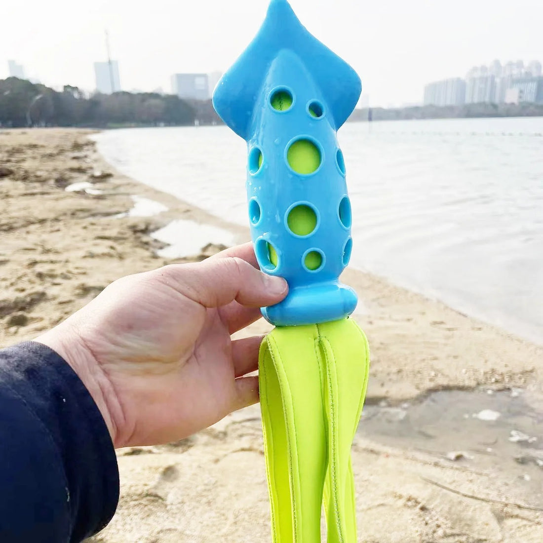 Pet Chew Toy Teeth Cleaning Squeaky Cuttlefish