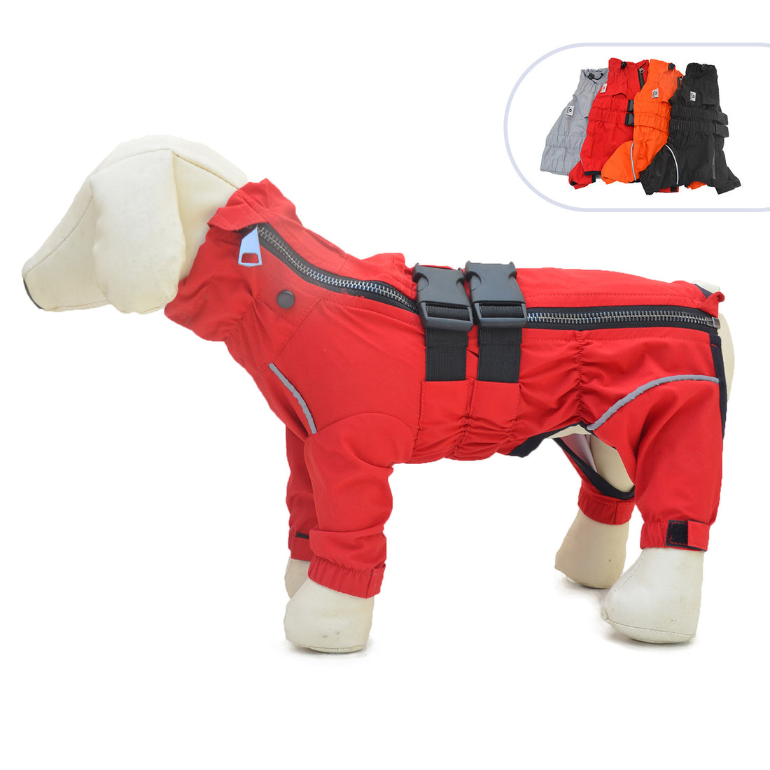 Pet Four-legged Clothing Raincoat