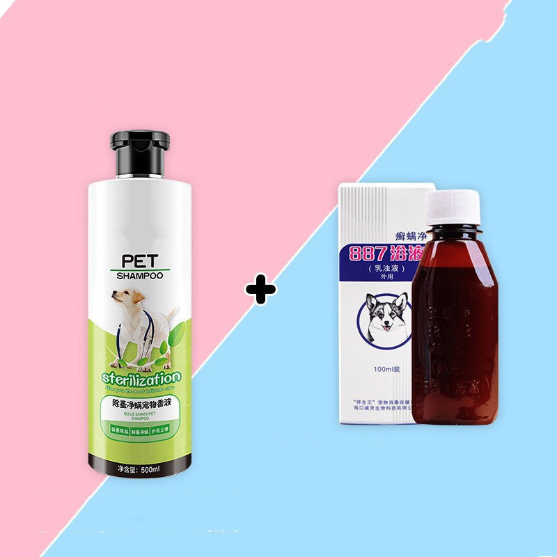 Pet Dog Bath Gel Antiseptic Deodorant